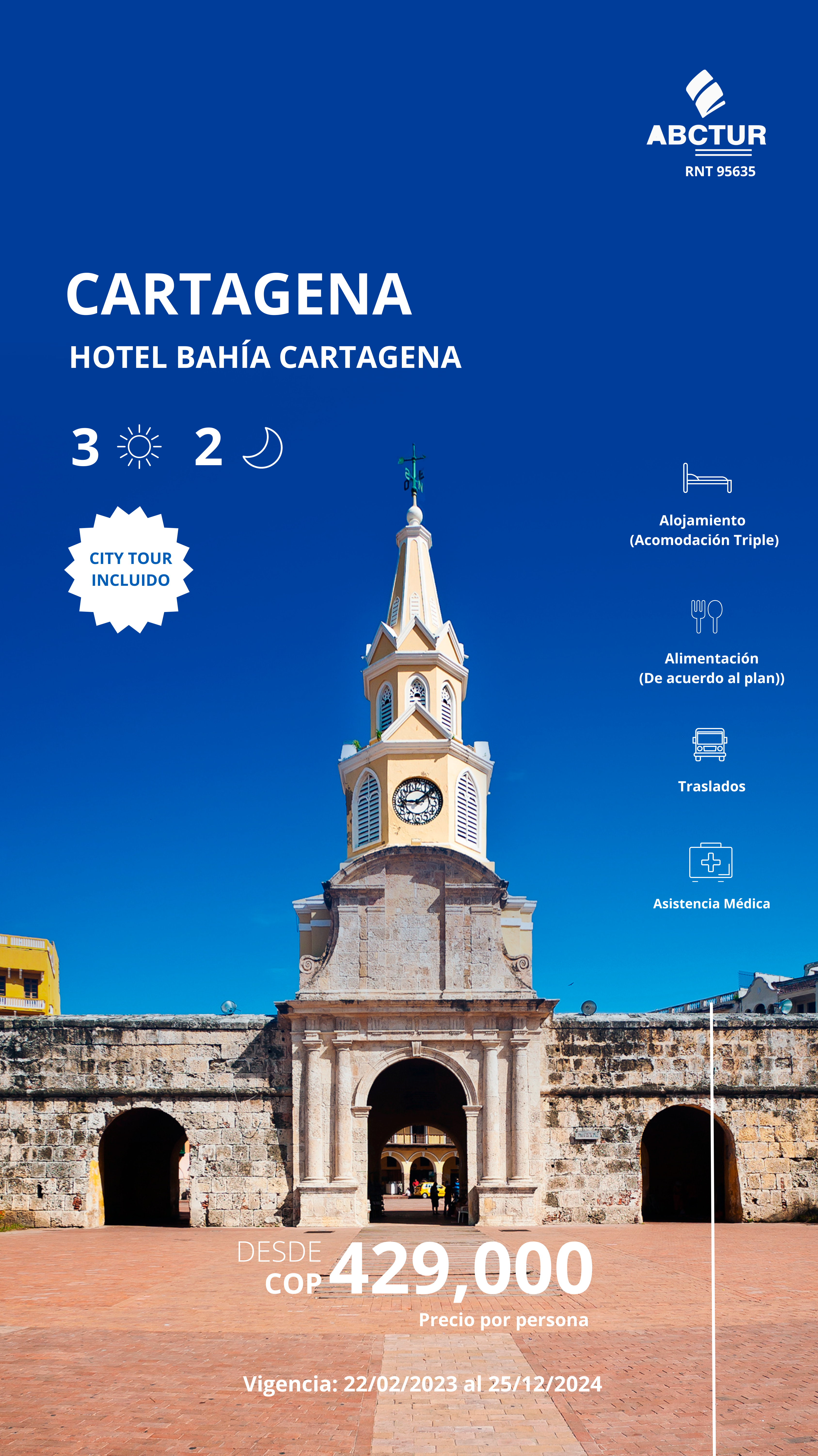 12. COLOMBIA - Cartagena 3 días