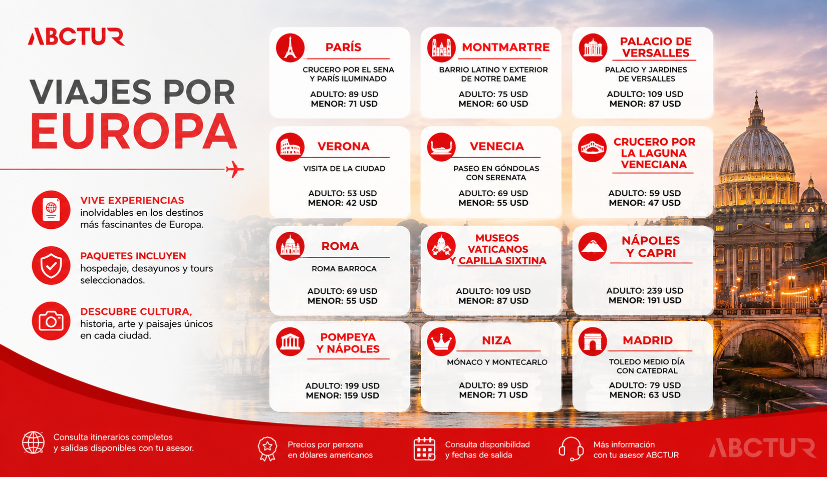 OPCIONES EUROPA